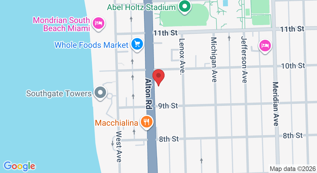 929 Alton Rd ste 500, Miami Beach, FL 33139, USA