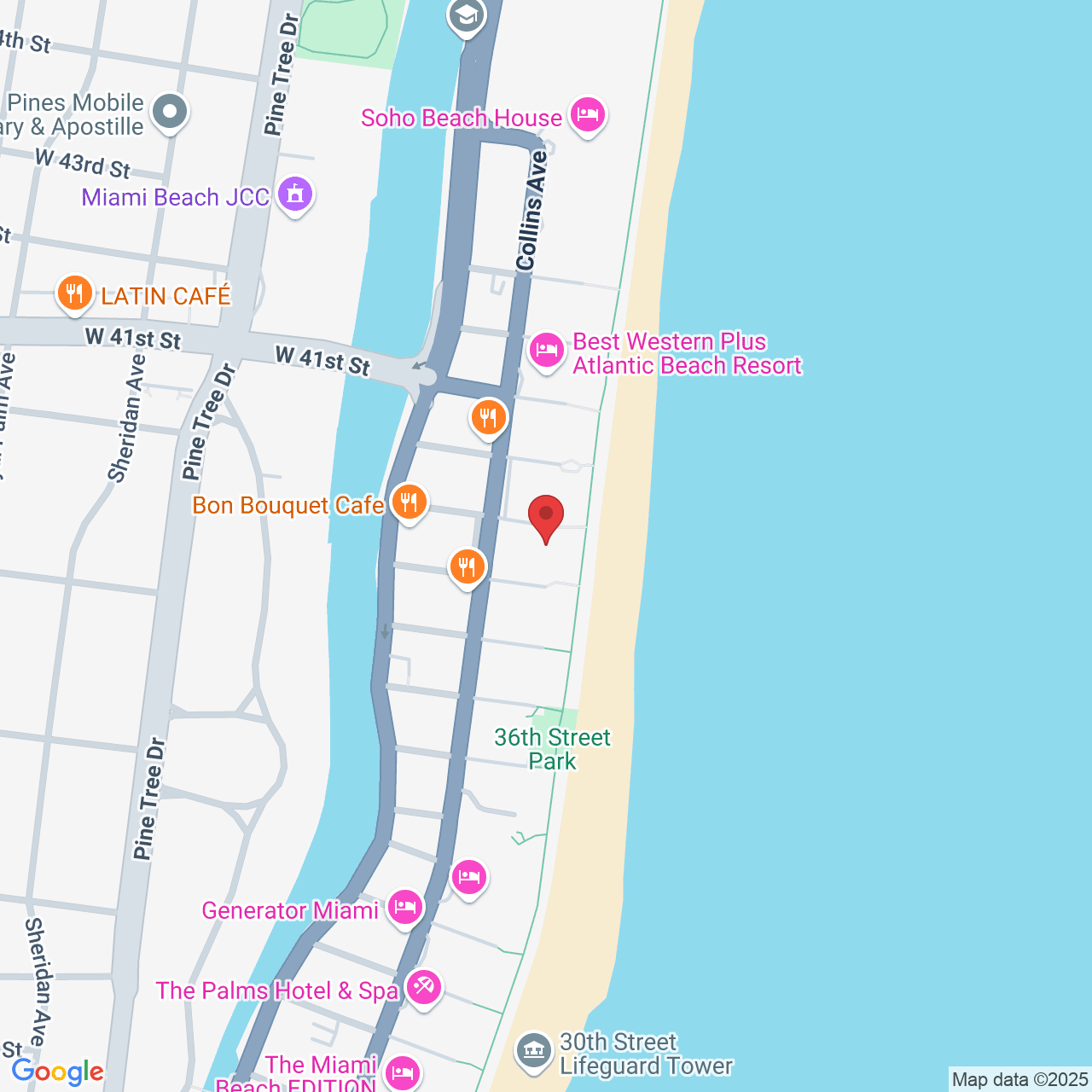 3801 Collins Ave unit l3, Miami, FL 33140, USA