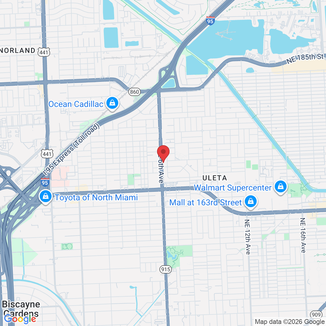 17021 NE 6th Ave, North Miami Beach, FL 33162, USA