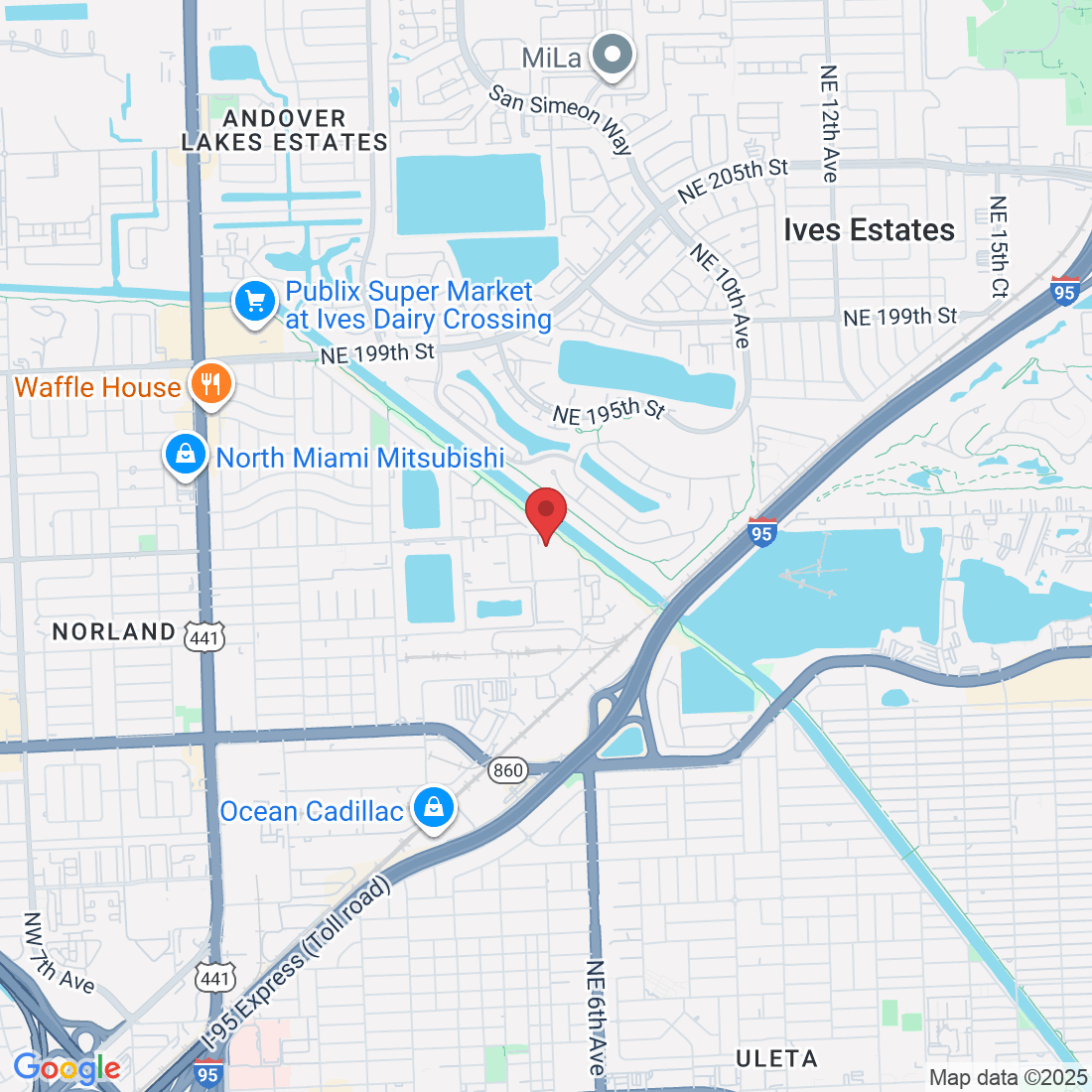 500 NE 190th St, Miami, FL 33179, USA