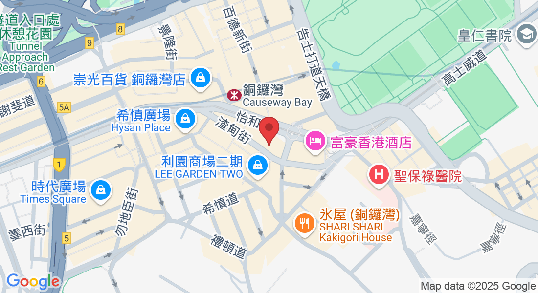 香港銅鑼灣渣甸街54-58號富盛商業大廈