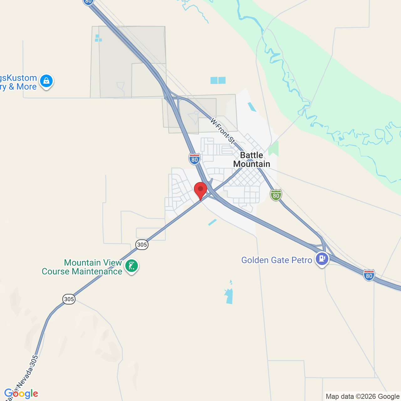 110 Lemaire Rd, Battle Mountain, NV 89820, USA