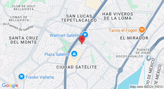 Federico T de La Chica 2-Interiori 101, Cd. Satélite, 53100 Naucalpan de Juárez, Méx., México