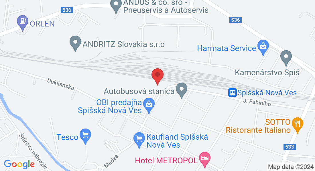 J. Fabiniho 23, 052 01 Spišská Nová Ves, Slovakia