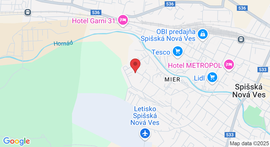 Trieda 1. mája 2493/59, Mier, 052 05 Spišská Nová Ves, Slovensko