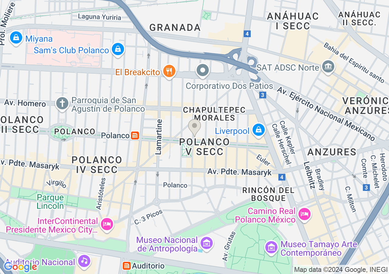 Polanco V Secc, Ciudad de México, CDMX, México