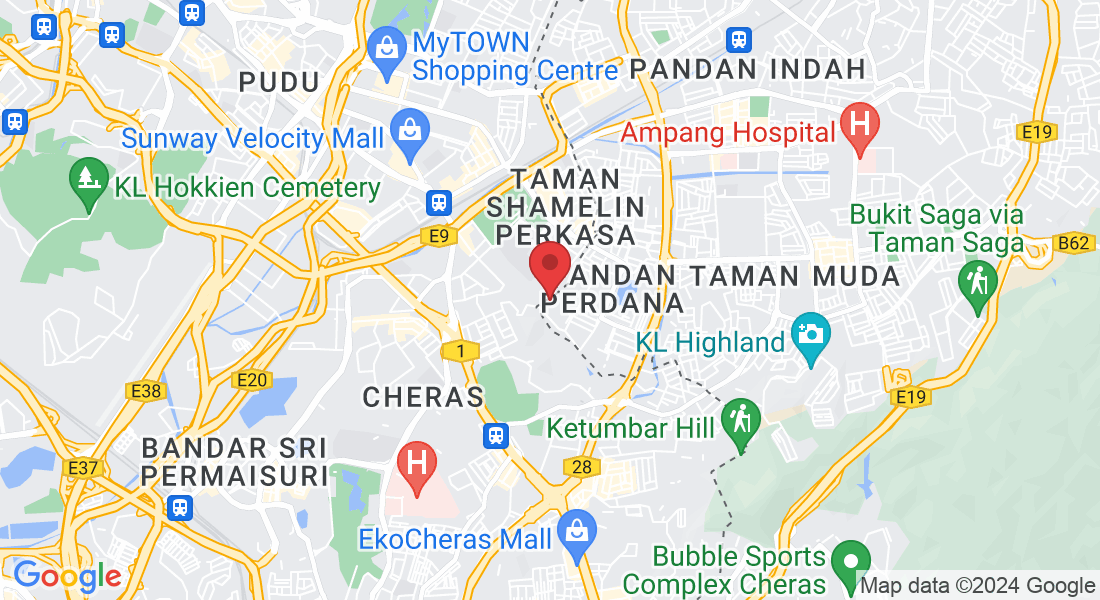 Lot 57572 Jalan Shamelin Niaga 1, Shamelin Heights Business Park, Taman Shamelin Perkasa, 55300 Kuala Lumpur, Federal Territory of Kuala Lumpur, Malaysia