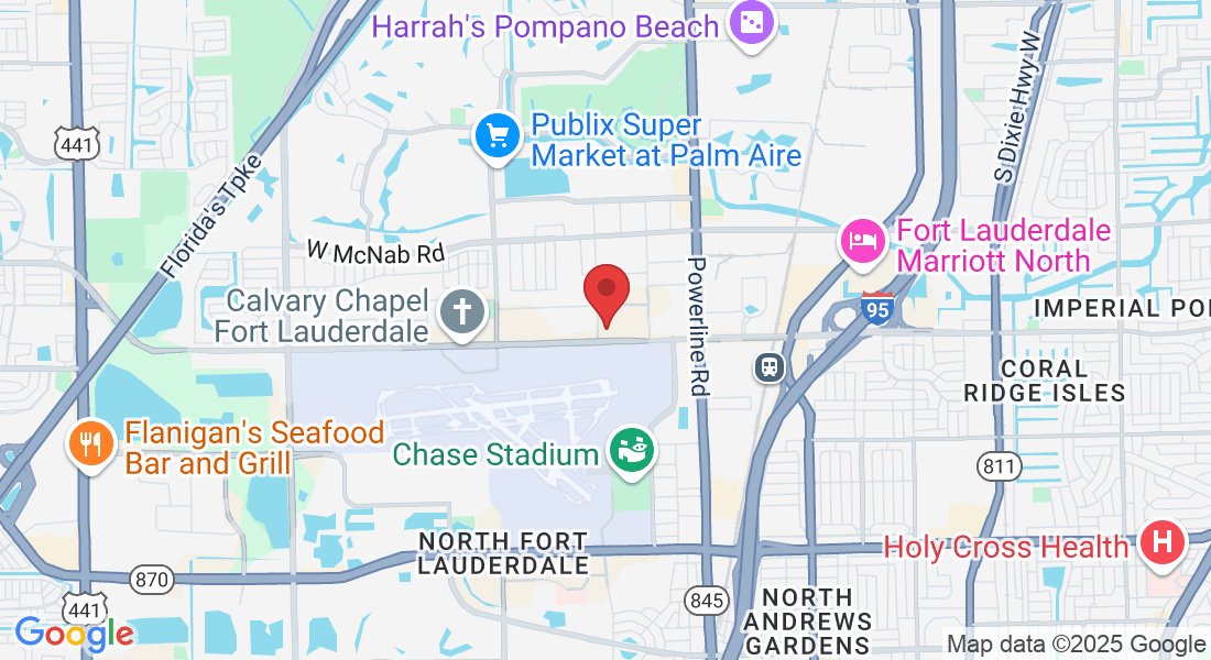 1451 W Cypress Creek Rd, Pompano Beach, FL 33069, USA