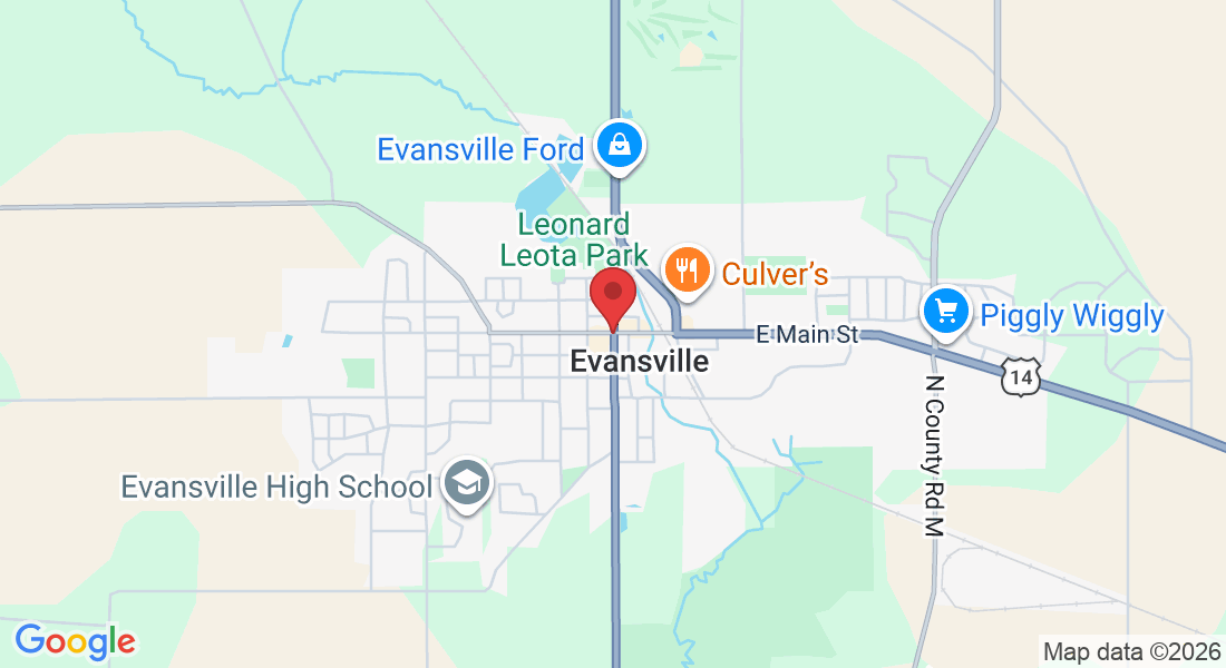 Evansville, WI 53536, USA