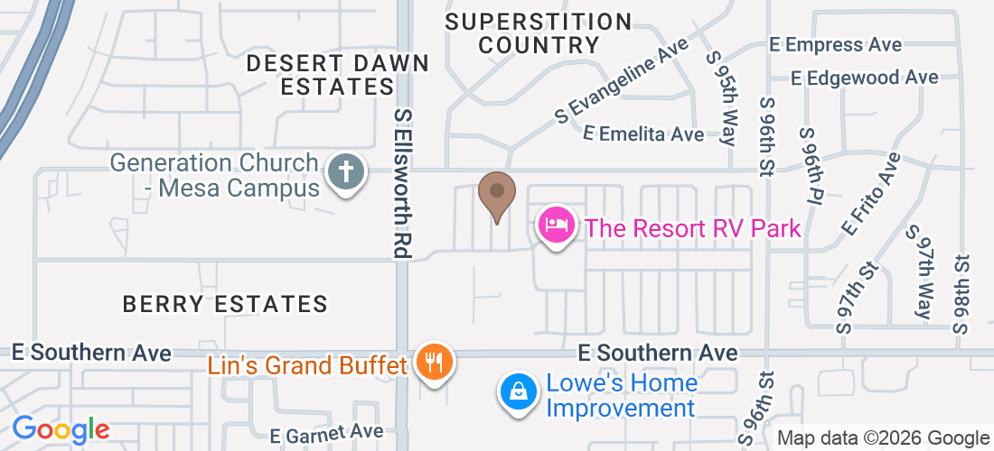 1101 S Ellsworth Rd, Mesa, AZ 85208, USA