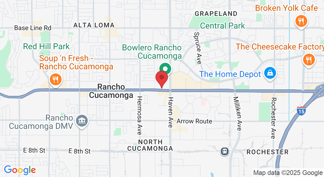 10380 Foothill Blvd, Rancho Cucamonga, CA 91730, USA