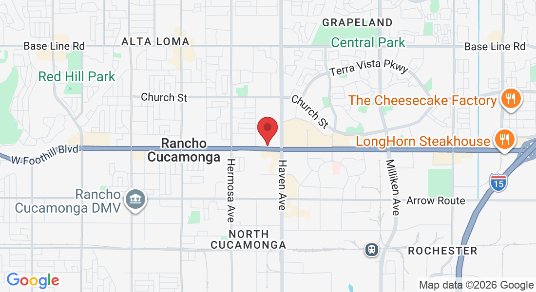 10380 Foothill Blvd, Rancho Cucamonga, CA 91730, USA