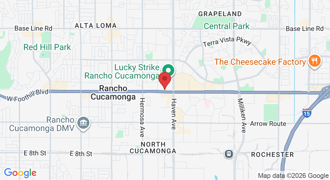 10380 Foothill Blvd, Rancho Cucamonga, CA 91730, USA
