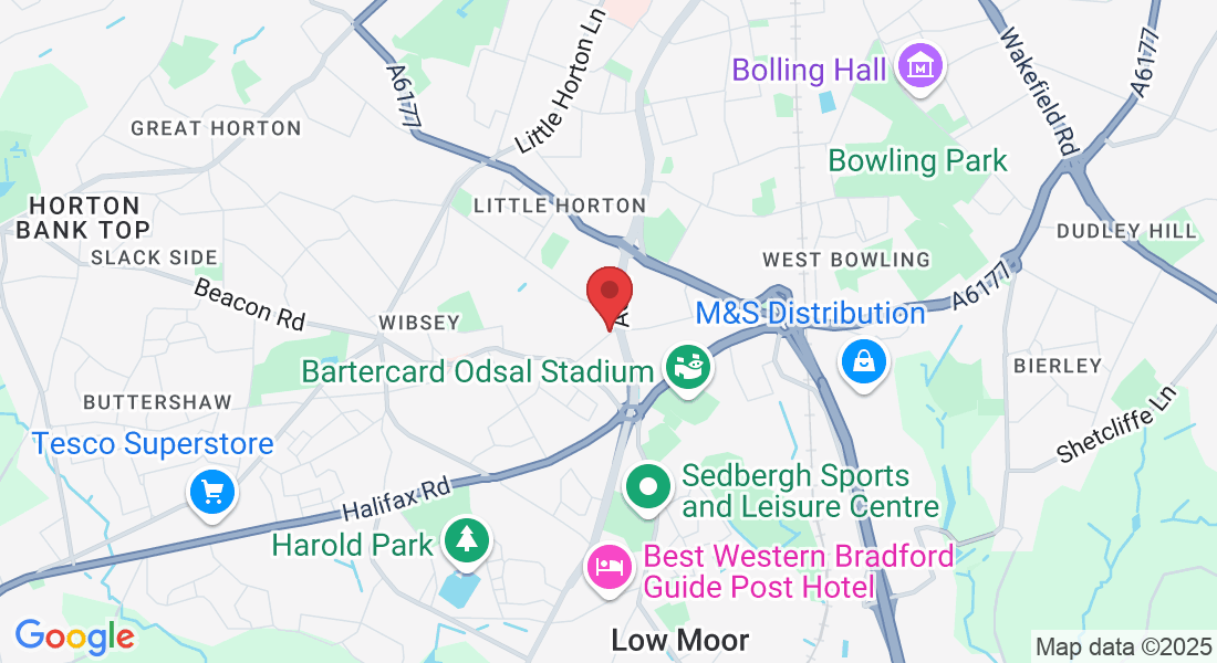 12 Wibsey Bank, Bradford BD6 1AN, UK