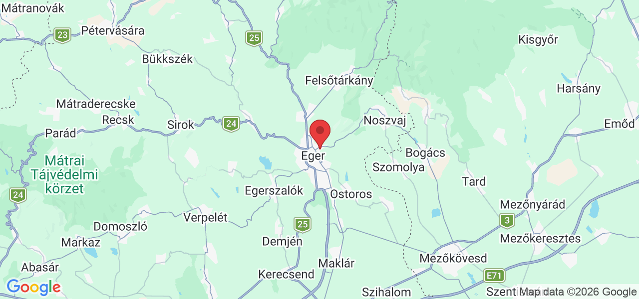 Eger, Cecey Éva u. 59, 3300 Hungary