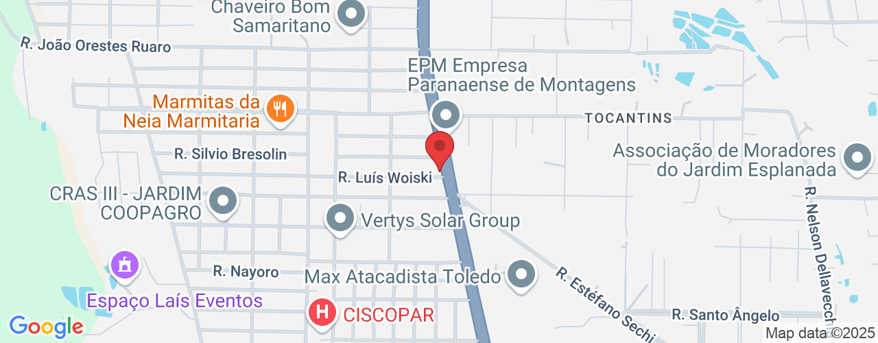 Av. Min. Cirne Lima, 4407 - Jardim Coopagro, Toledo - PR, 85904-460, Brasil