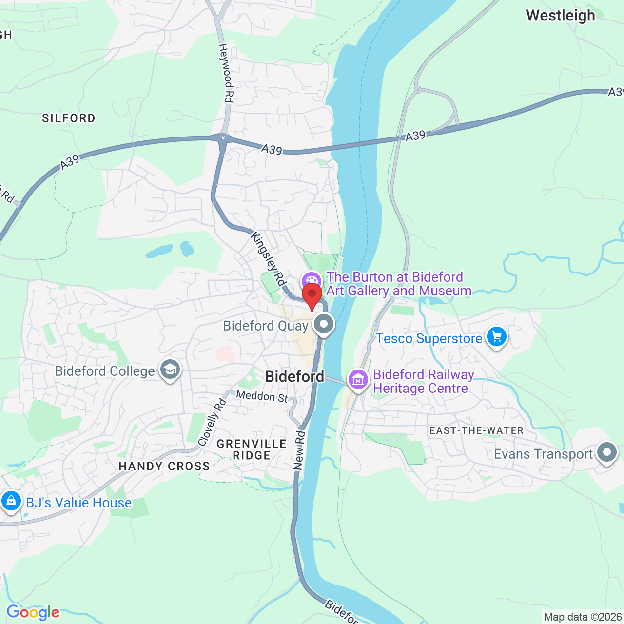 Ropewalk, Bideford EX39 2NA, UK