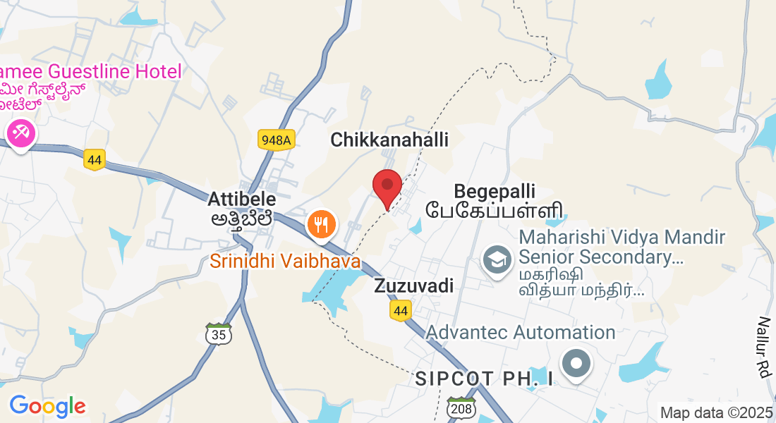 No. 54, 55, Upkar Royal Garden, Phase 4, Zuzuvadi, Hosur, Tamil Nadu 635126, India