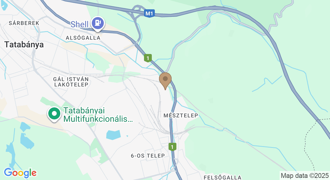 Tatabánya, Cementgyári út 1, 2800 Magyarország