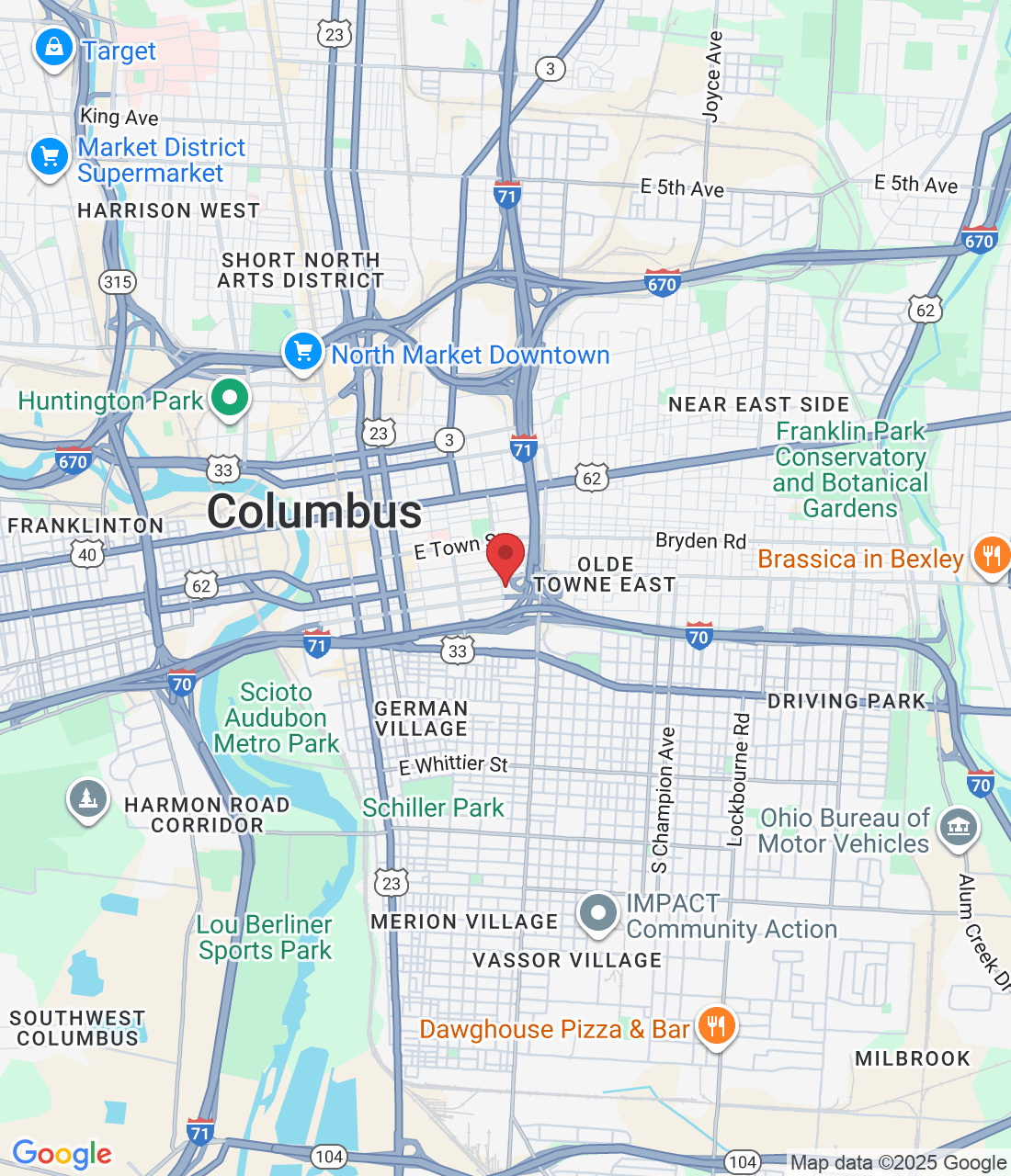 330 S Washington Ave, Columbus, OH 43215, USA