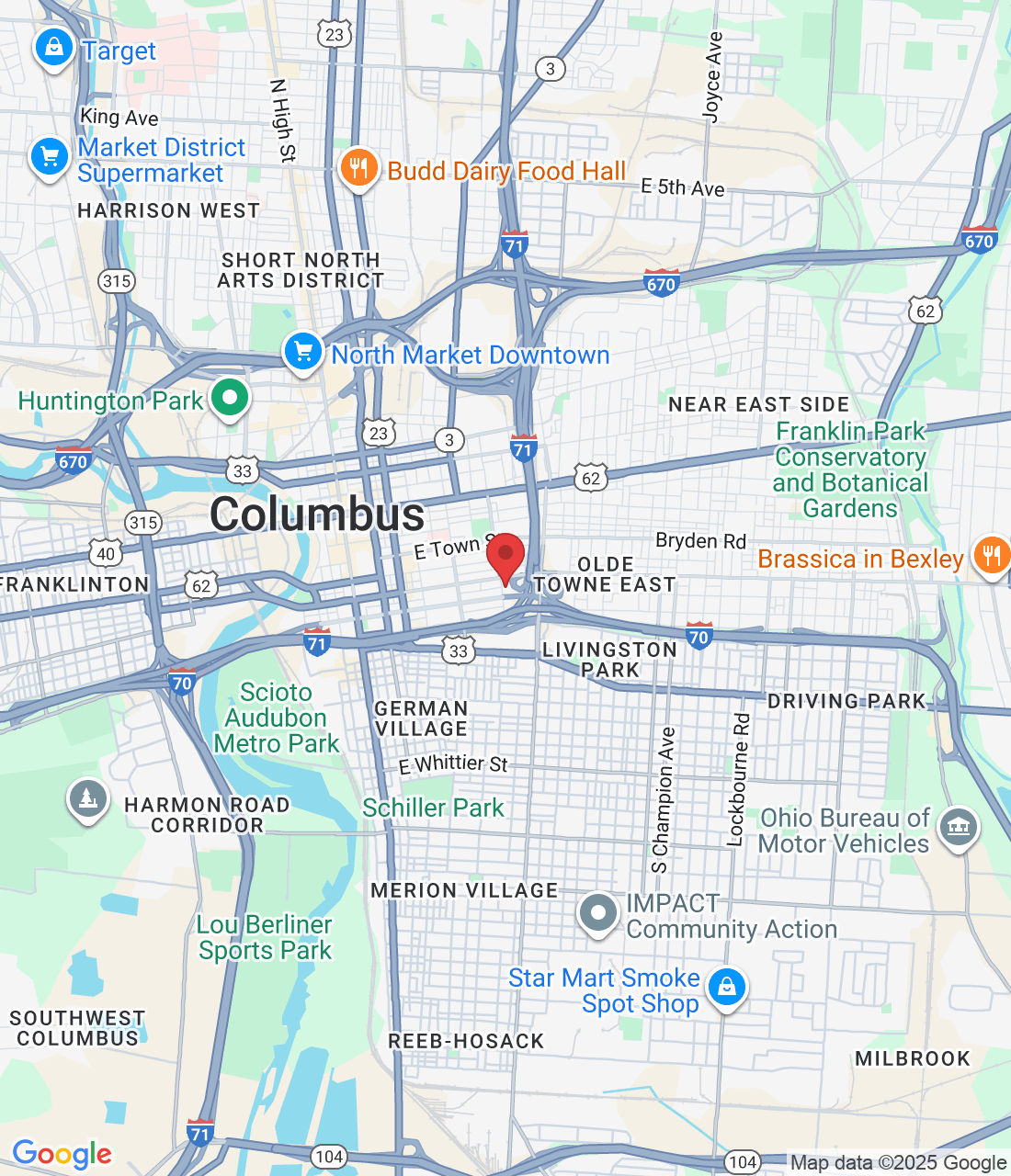 330 S Washington Ave, Columbus, OH 43215, USA