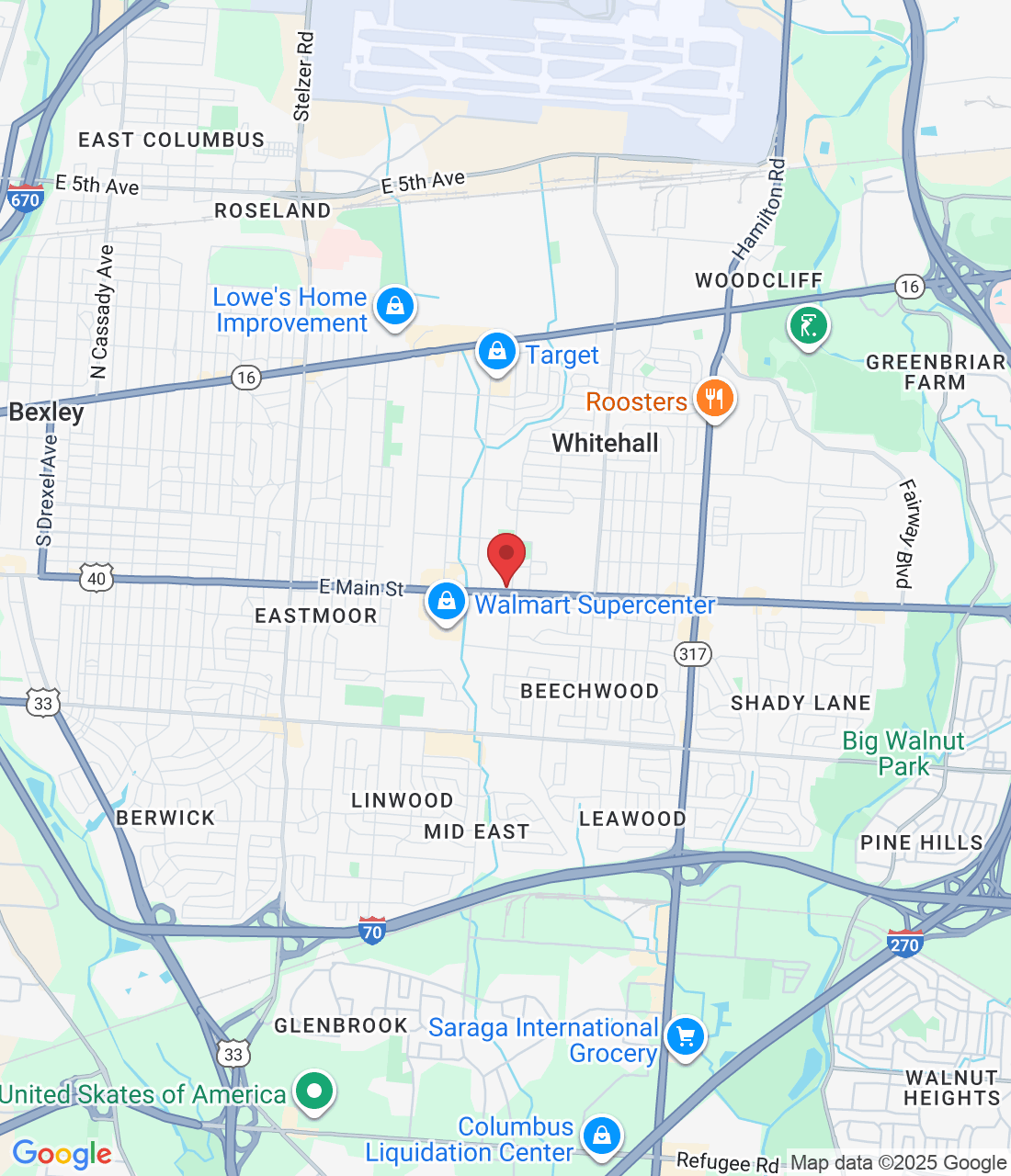 3906 E Main St, Whitehall, OH 43213, USA