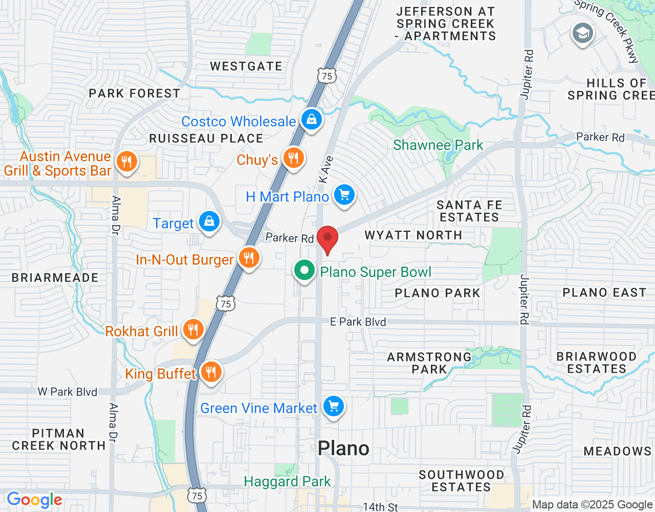 1110 E Parker Rd, Plano, TX 75074, USA