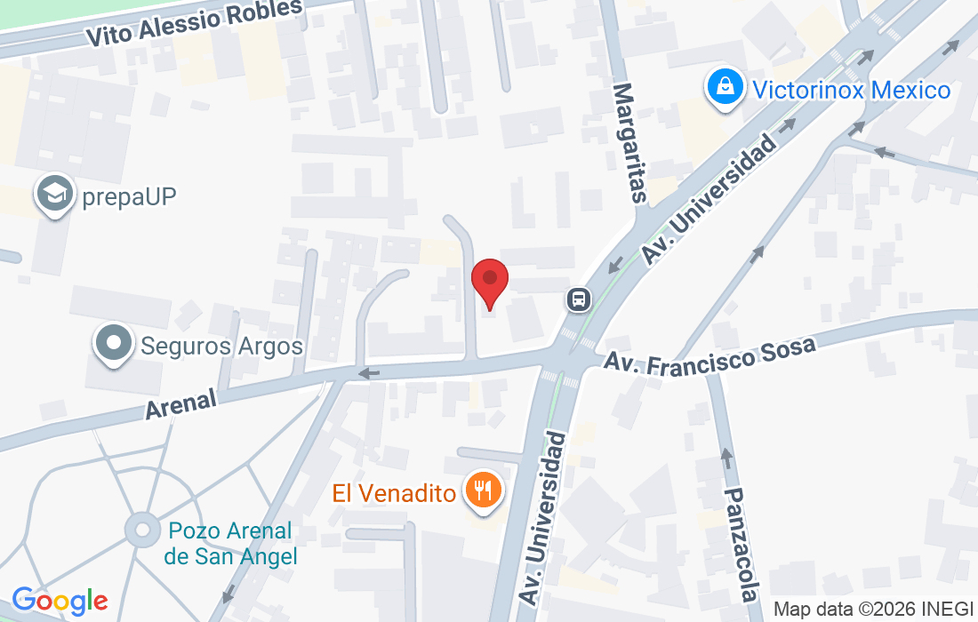 Arenal 36, Agrícola, Chimalistac, Álvaro Obregón, 01050 Ciudad de México, CDMX, México