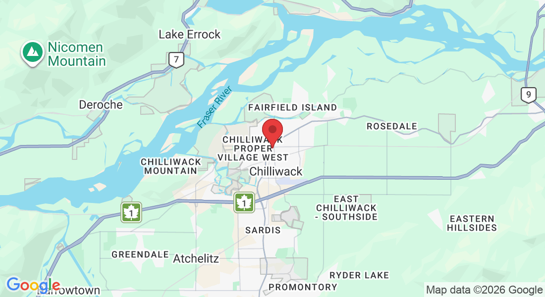 45920 First Ave, Chilliwack, BC V2P 7K1, Canada