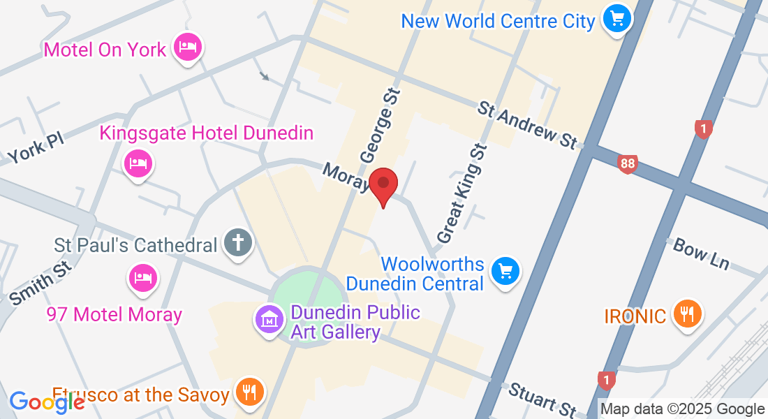 276 Moray Place, Central Dunedin, Dunedin 9016, New Zealand