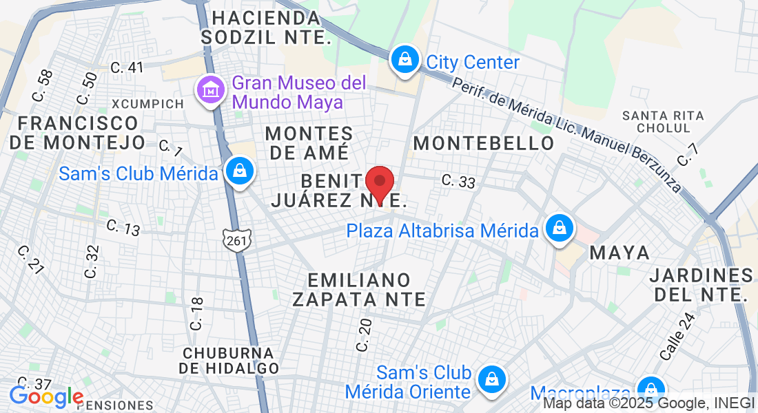 San Ramón Nte, 97117 Mérida, Yuc., Mexico