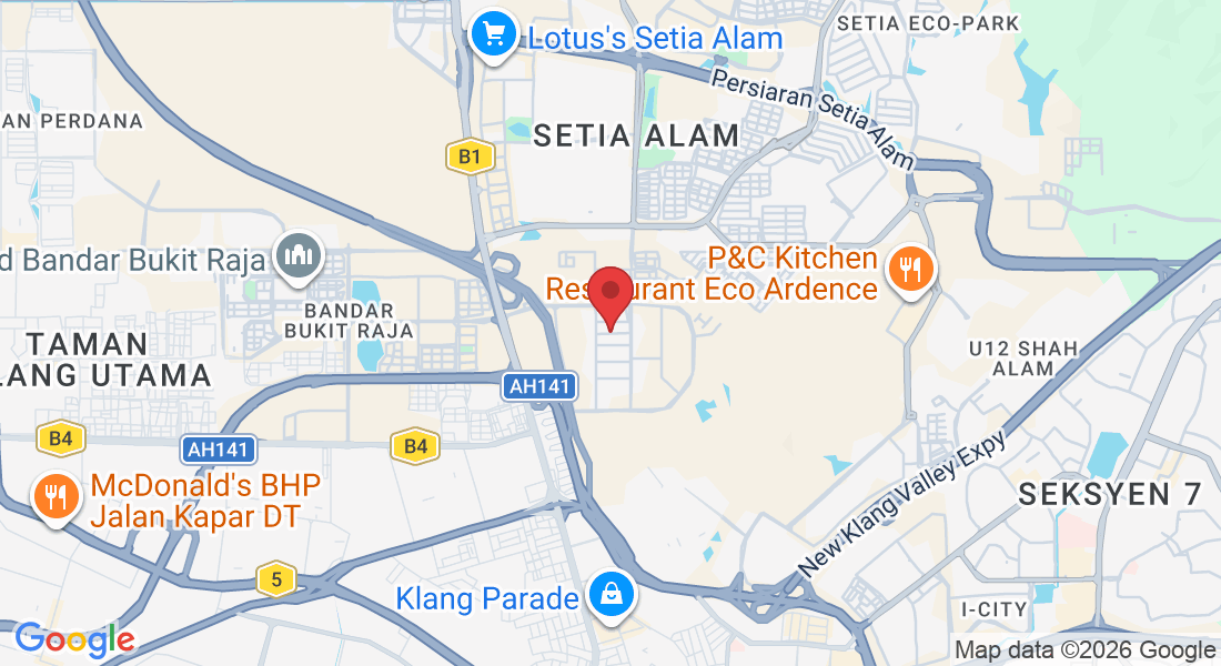 18, Jalan Astana 1C, 41050 Shah Alam, Selangor, Malaysia