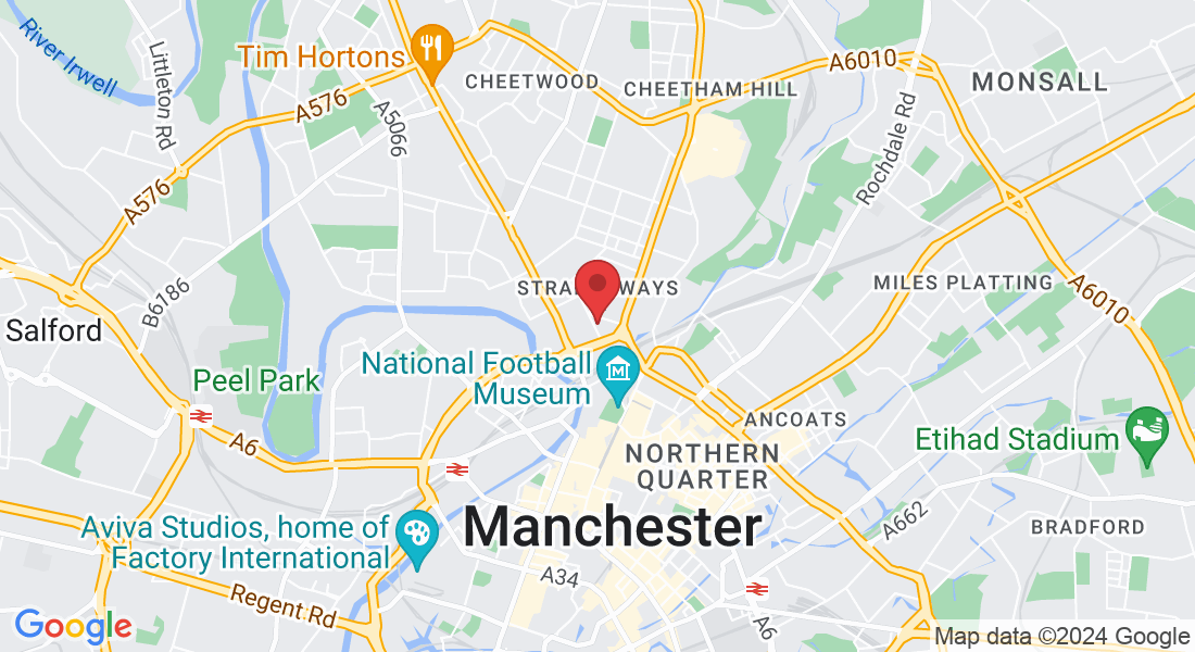 Dutton St, Cheetham Hill, Manchester M3 1LE, UK