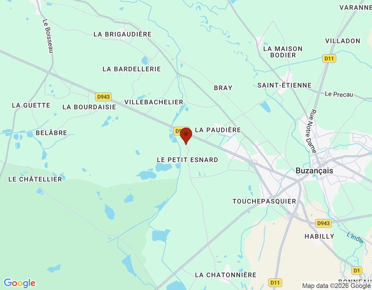 1 Le Grand Esnard, 36500 Buzançais, France