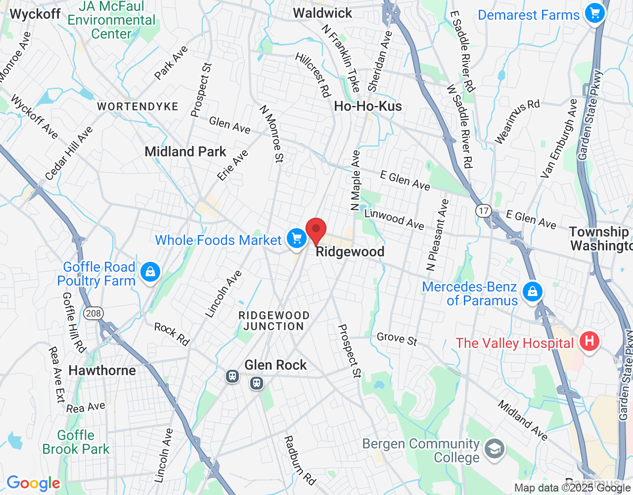 22 Prospect St, Ridgewood, NJ 07450, USA