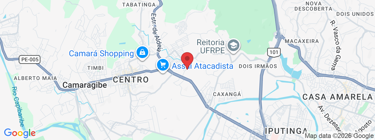 R. Aleixo, 394 - Nazaré, Camaragibe - PE, 54753-220, Brasil