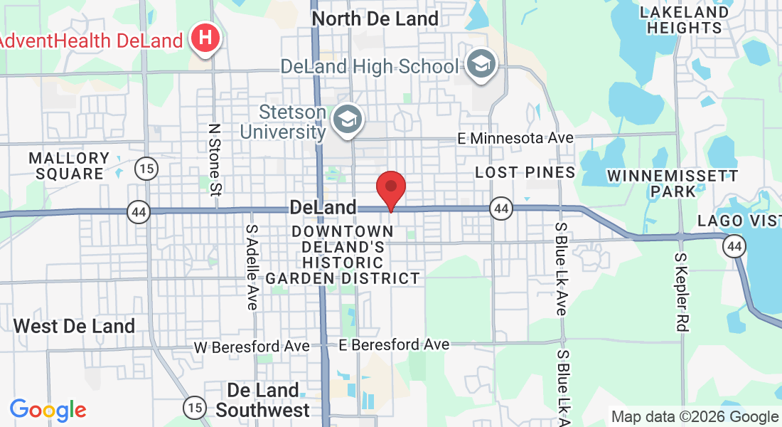 500 E New York Ave #101, DeLand, FL 32724, USA