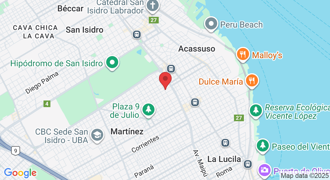 Cuyo 100, B1641 Acassuso, Provincia de Buenos Aires, Argentina