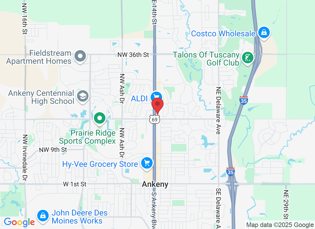 1875 N Ankeny Blvd Suite 105, Ankeny, IA 50023, USA