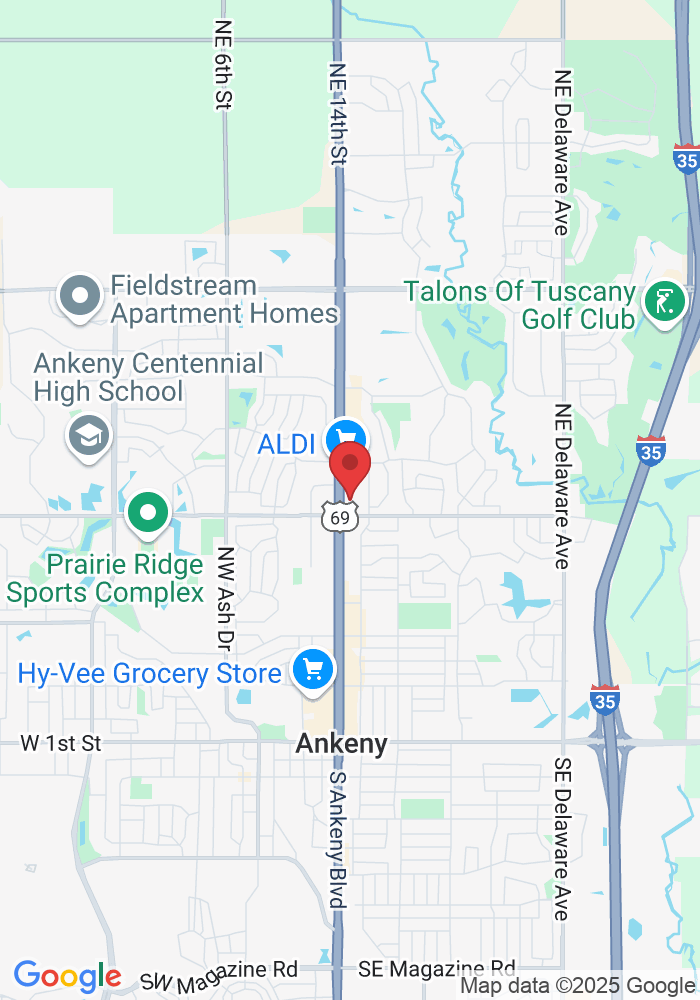 1875 N Ankeny Blvd Suite 105, Ankeny, IA 50023, USA