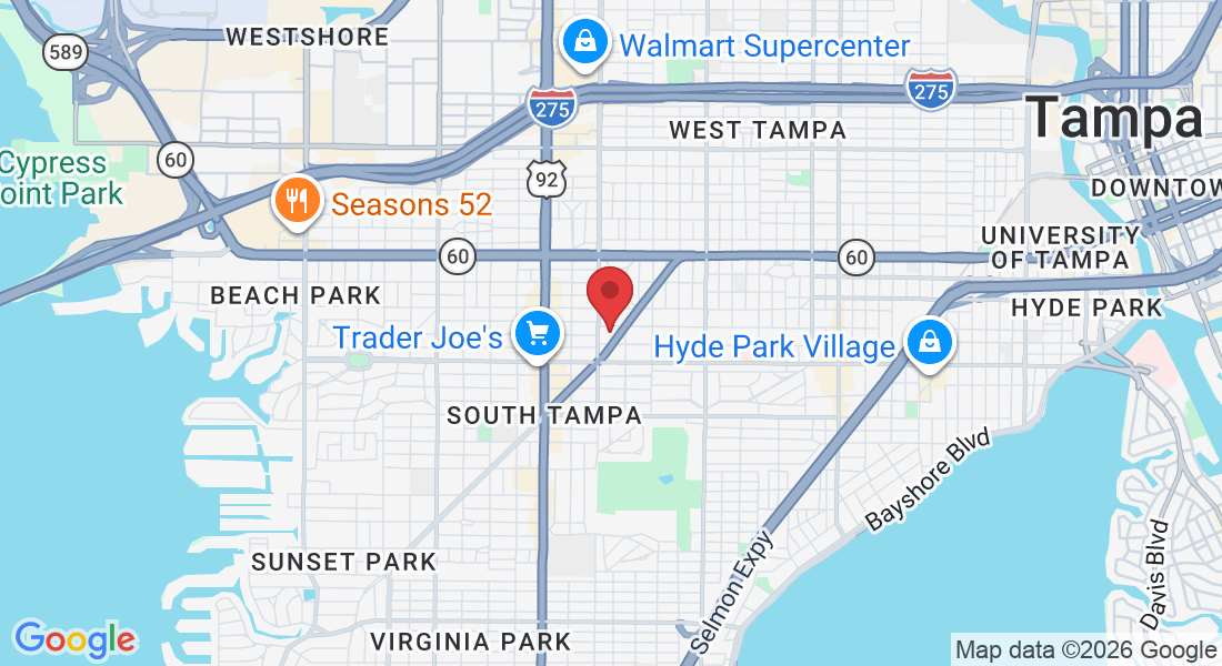 3401 Henderson Blvd suite h, Tampa, FL 33609, USA