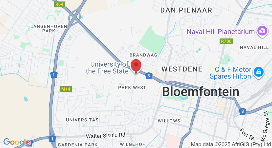 205 Nelson Mandela Dr, Park West, Bloemfontein, 9301, South Africa