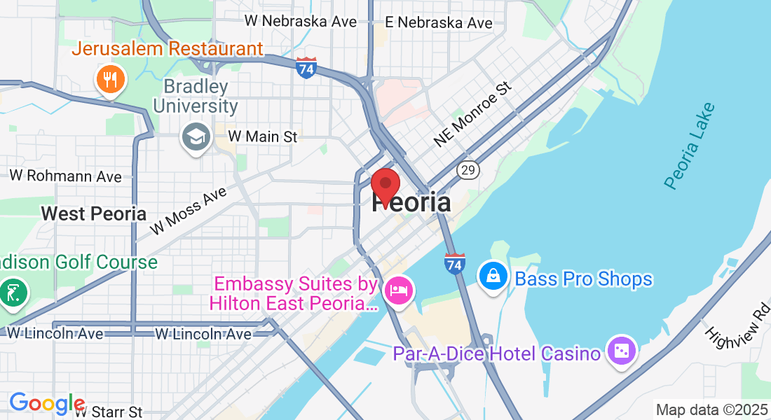 456 Fulton St ste 404, Peoria, IL 61602, USA