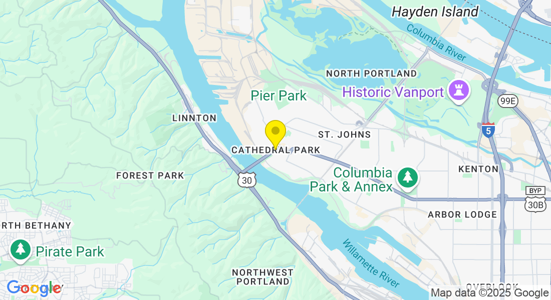 Cathedral Park, Portland, OR, USA