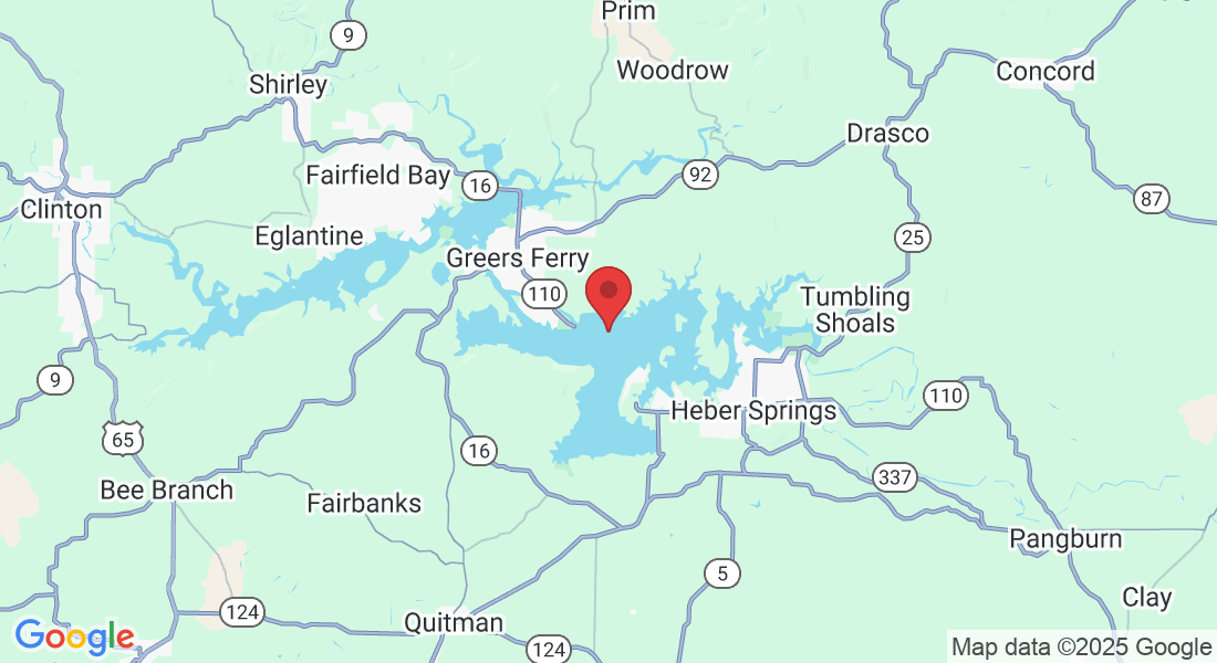 Greers Ferry Lake, Arkansas, USA