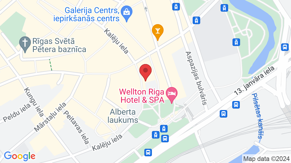Kalēju iela 52, Centra rajons, Rīga, LV-1050, Latvija