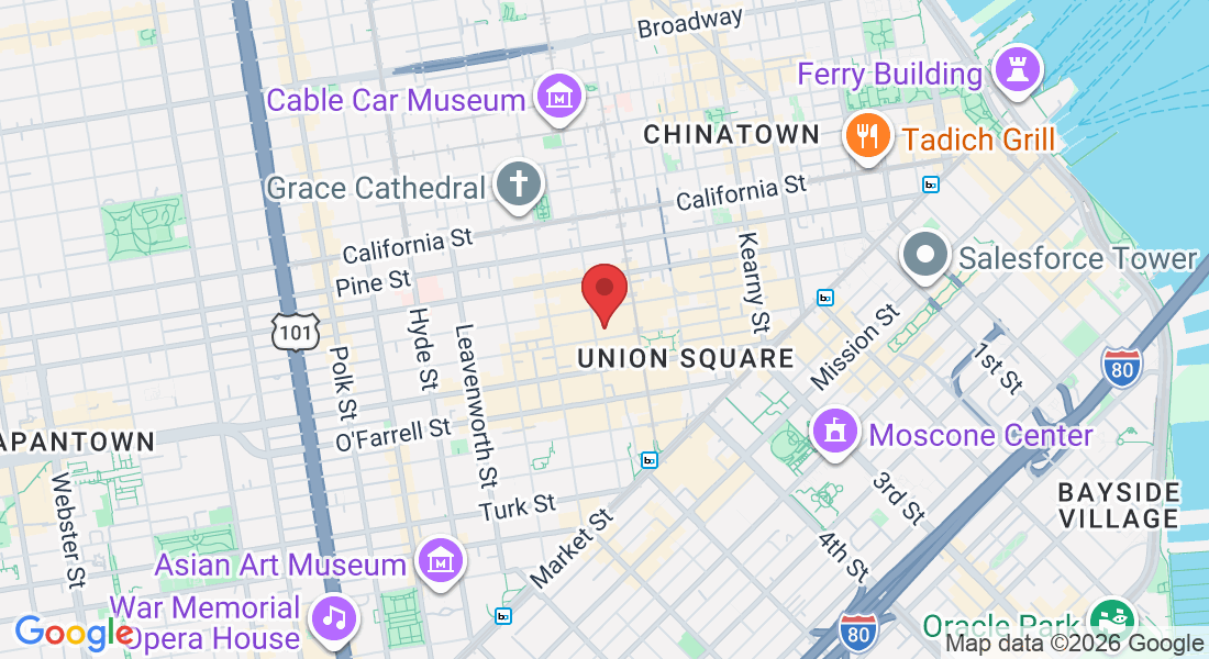 490 Post St STE 913, San Francisco, CA 94102, USA