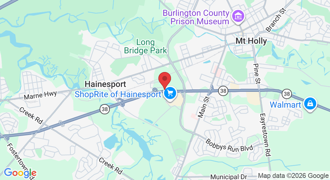 1505 NJ-38, Hainesport, NJ 08036, USA