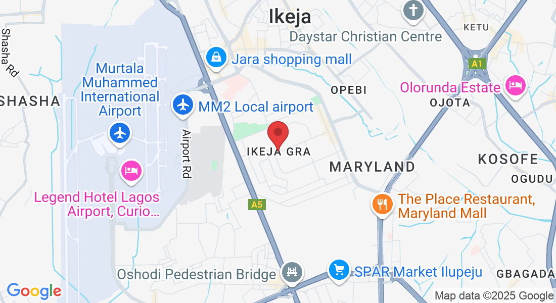 Ikeja GRA, Ikeja 101233, Lagos, Nigeria