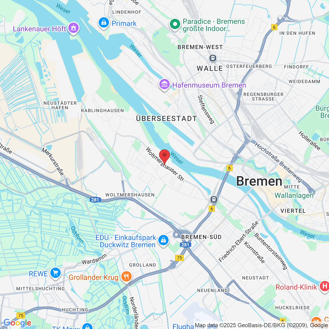 Woltmershauser Str. 157, 28197 Bremen, Deutschland